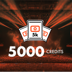With 5,000 credits, that’s enough for your tracks to reach up to half a million SoundCloud accounts!